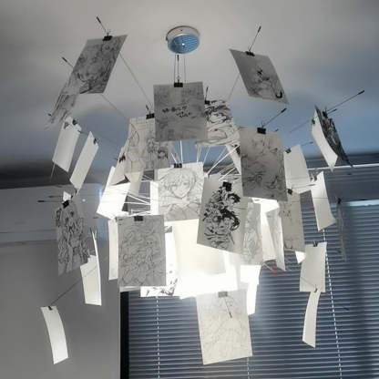 Ortheen Moderner Kronleuchter aus Papier-Las Sola