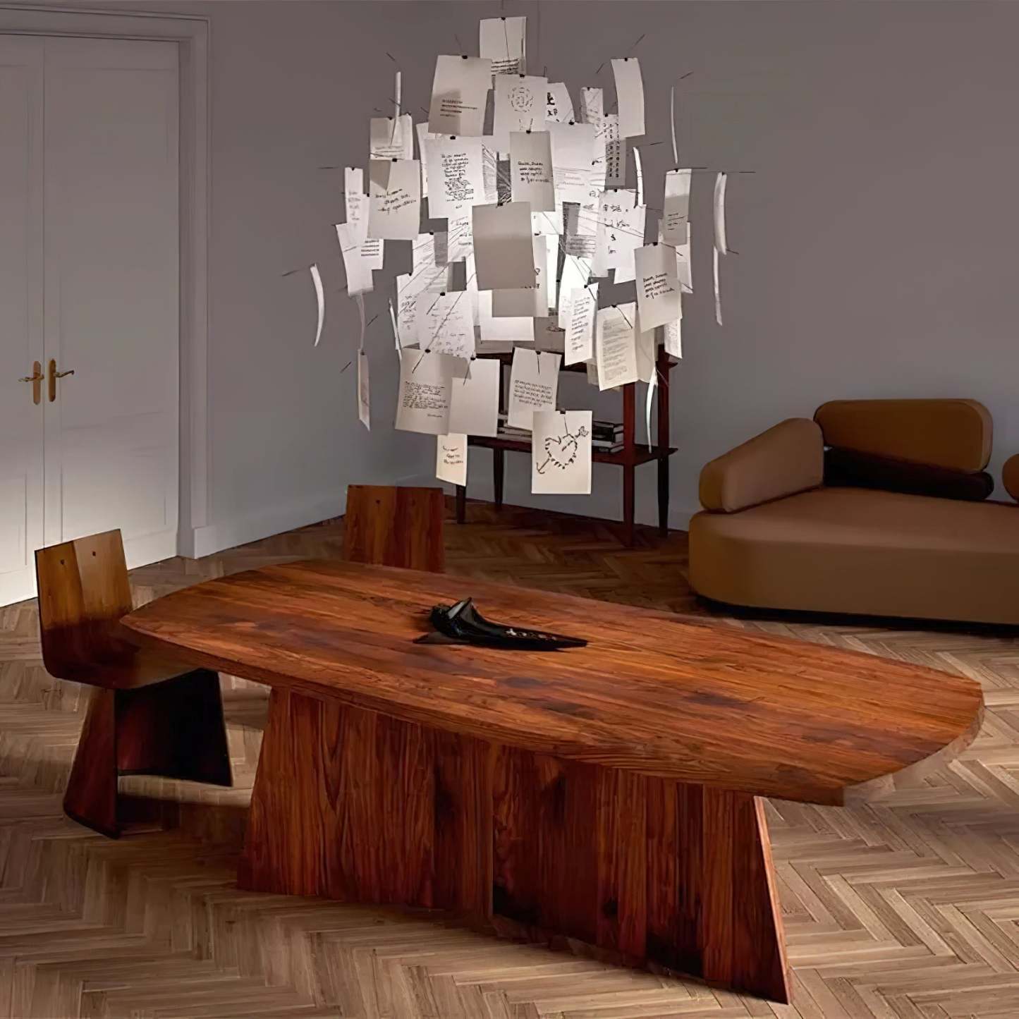 Ortheen Moderner Kronleuchter aus Papier-Las Sola