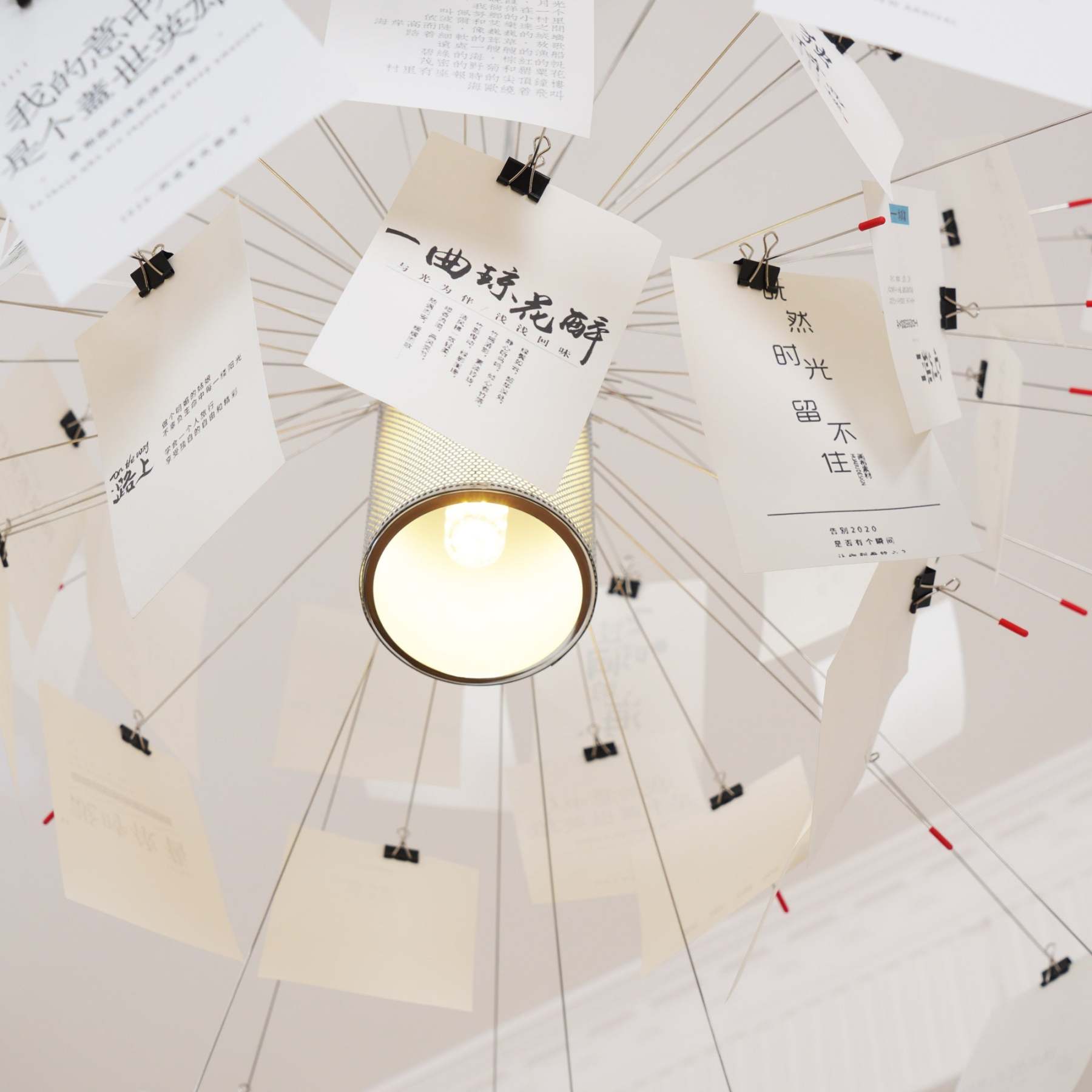 Ortheen Moderner Kronleuchter aus Papier-Las Sola