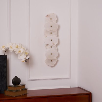 Alaeila Blumenbukett Alabaster Wandleuchte-Las Sola