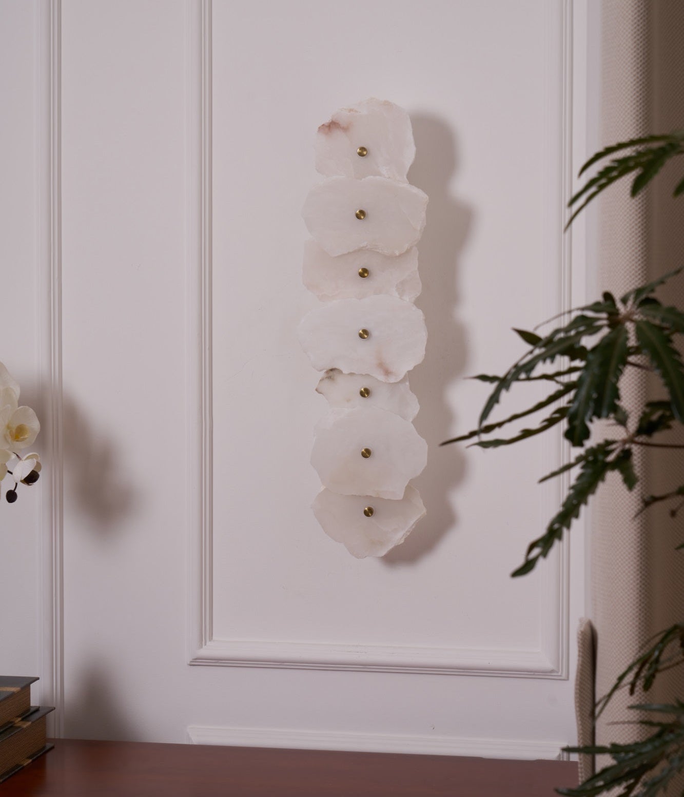 Alaeila Blumenbukett Alabaster Wandleuchte-Las Sola
