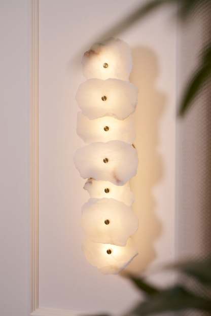 Alaeila Blumenbukett Alabaster Wandleuchte-Las Sola