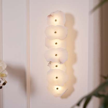 Alaeila Blumenbukett Alabaster Wandleuchte-Las Sola