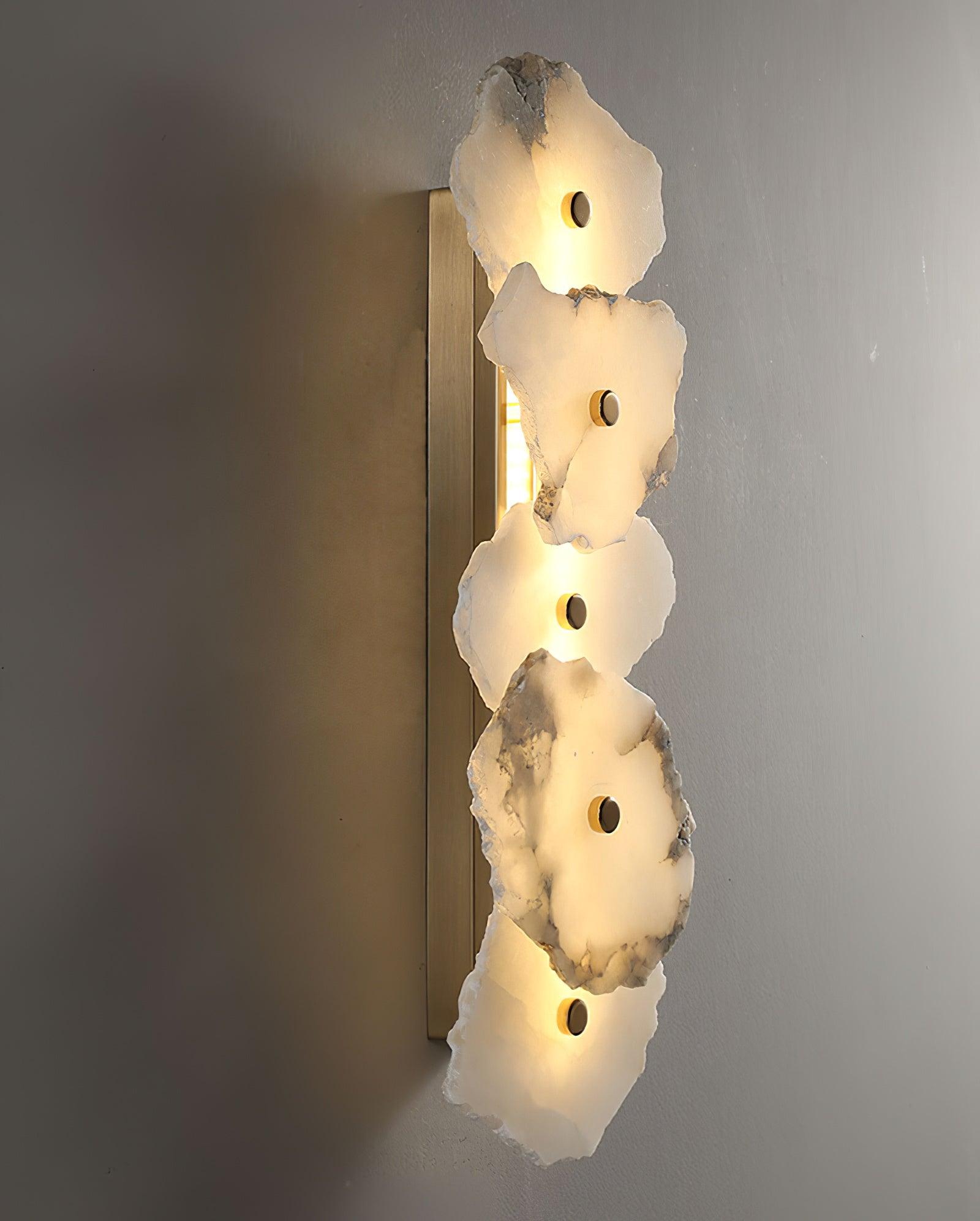 Alaeila Blumenbukett Alabaster Wandleuchte-Las Sola