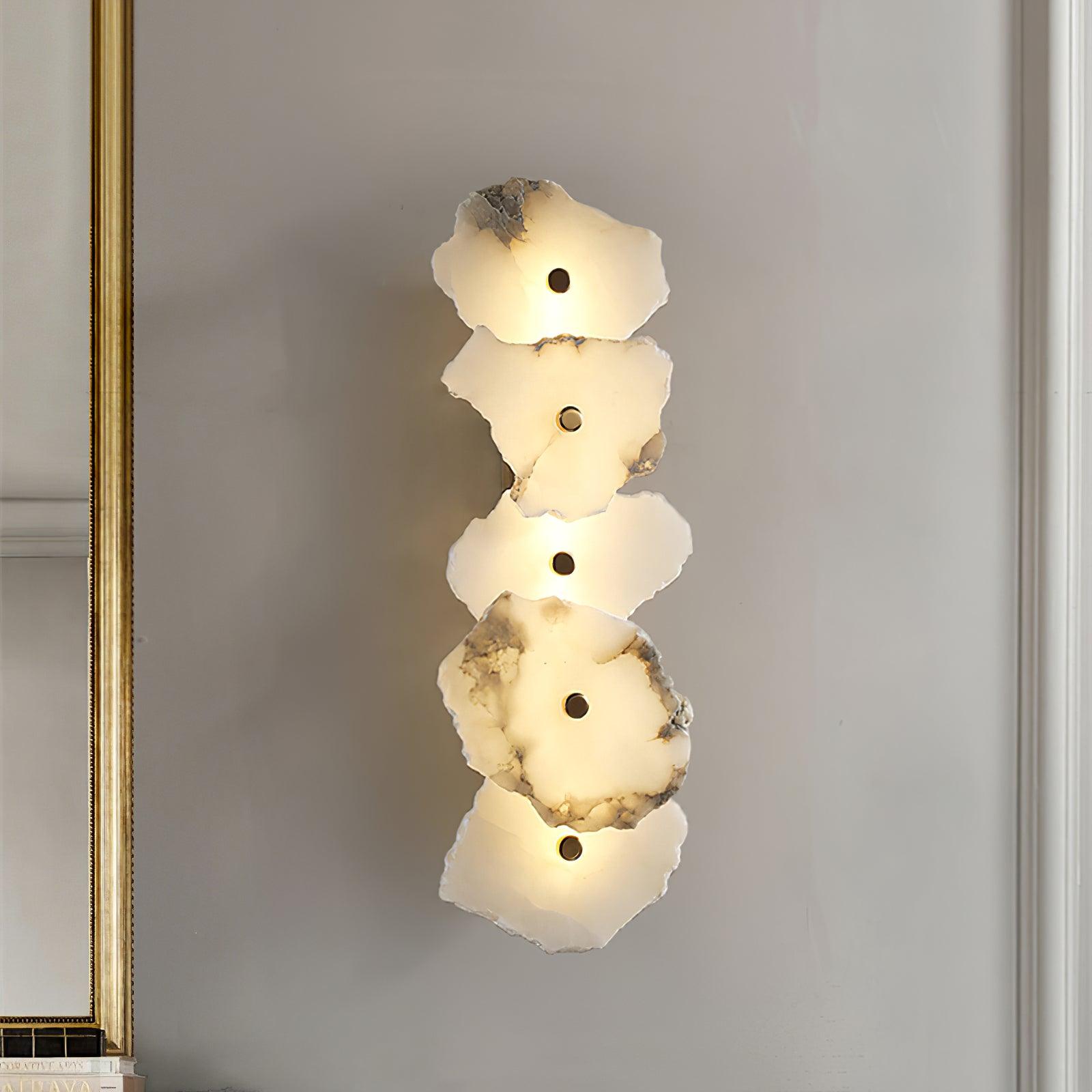Alaeila Blumenbukett Alabaster Wandleuchte-Las Sola