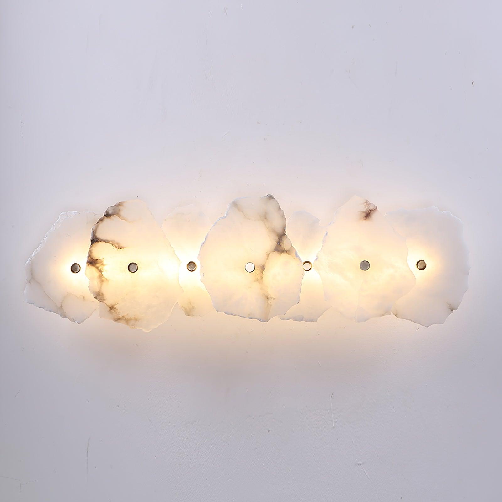 Alaeila Blumenbukett Alabaster Wandleuchte-Las Sola
