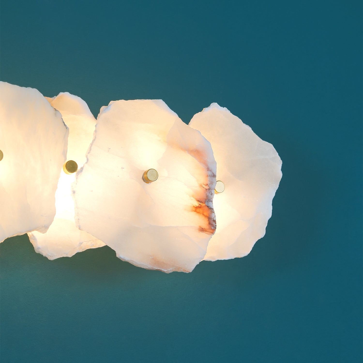 Alaeila Blumenbukett Alabaster Wandleuchte-Las Sola
