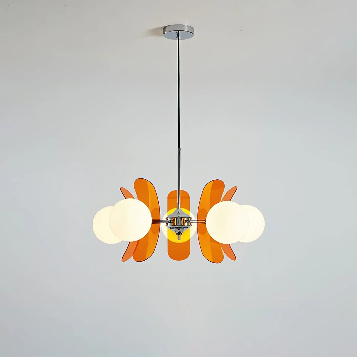 Valentina Modern Metal Glass Pendant Light Bedroom Living Room