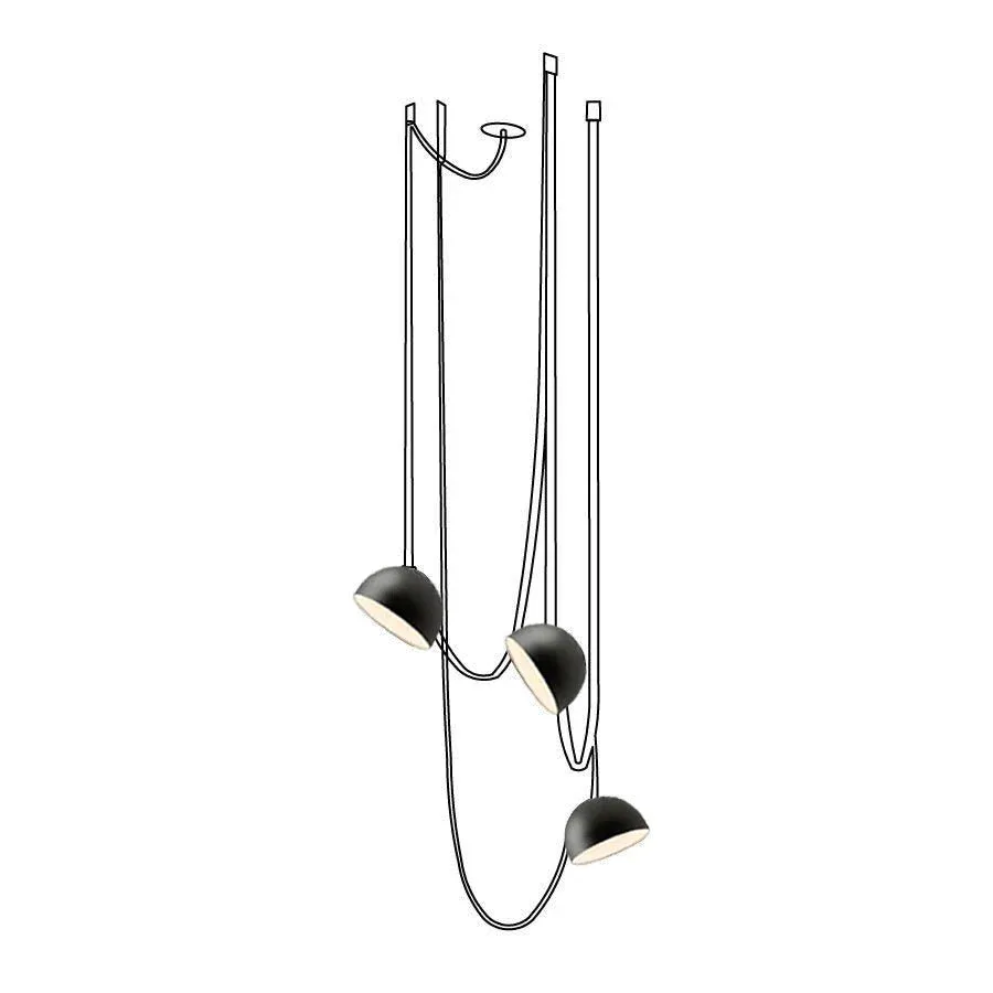 Valentina Modern Unusual Canvas Pentand Light Dining Living Room