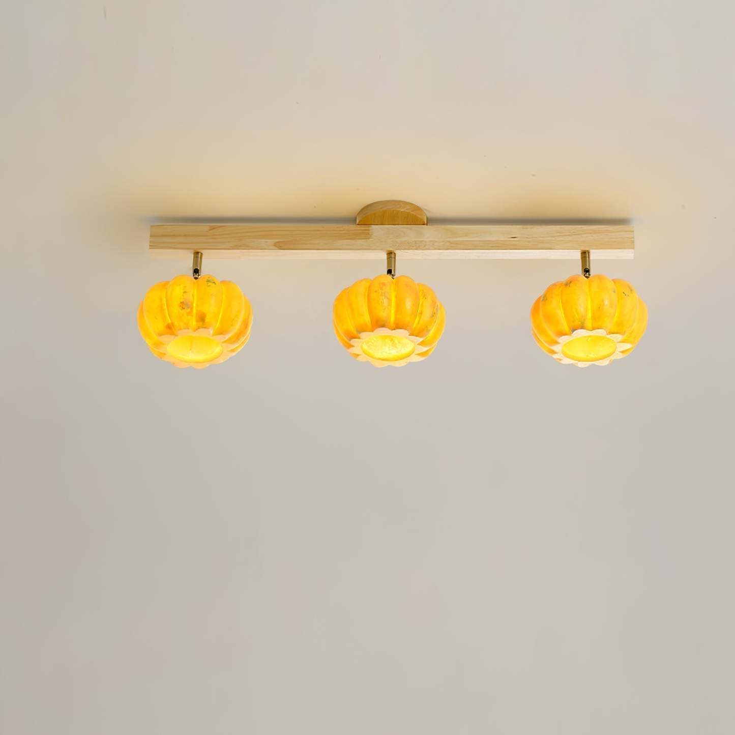 Ozawa Moderne Deckenleuchte Holz Harz Schlafzimmer Flur