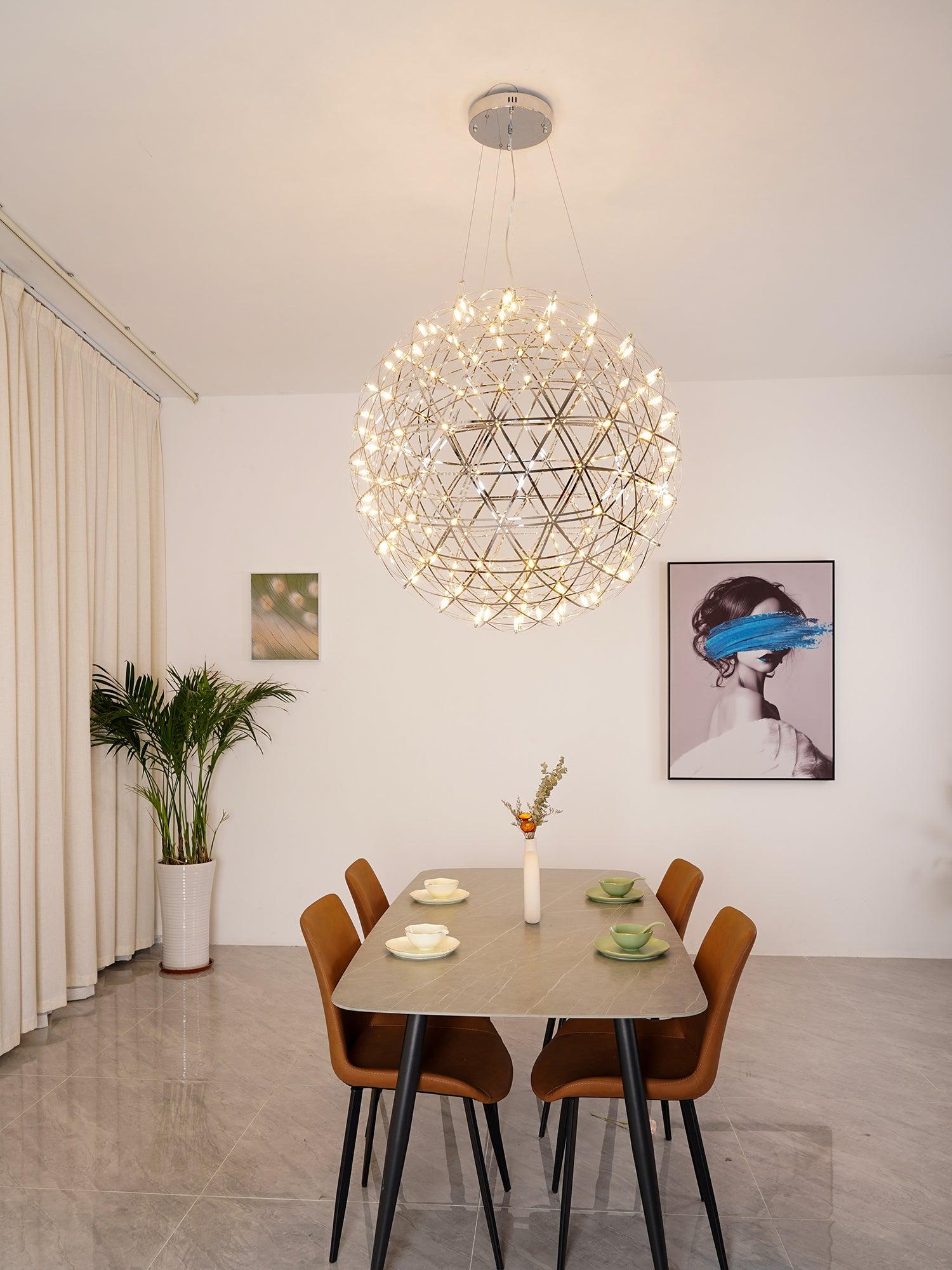 Ivthayra Postmodern Luxus Kugel Gold Pendelleuchte Leuchte-Las Sola