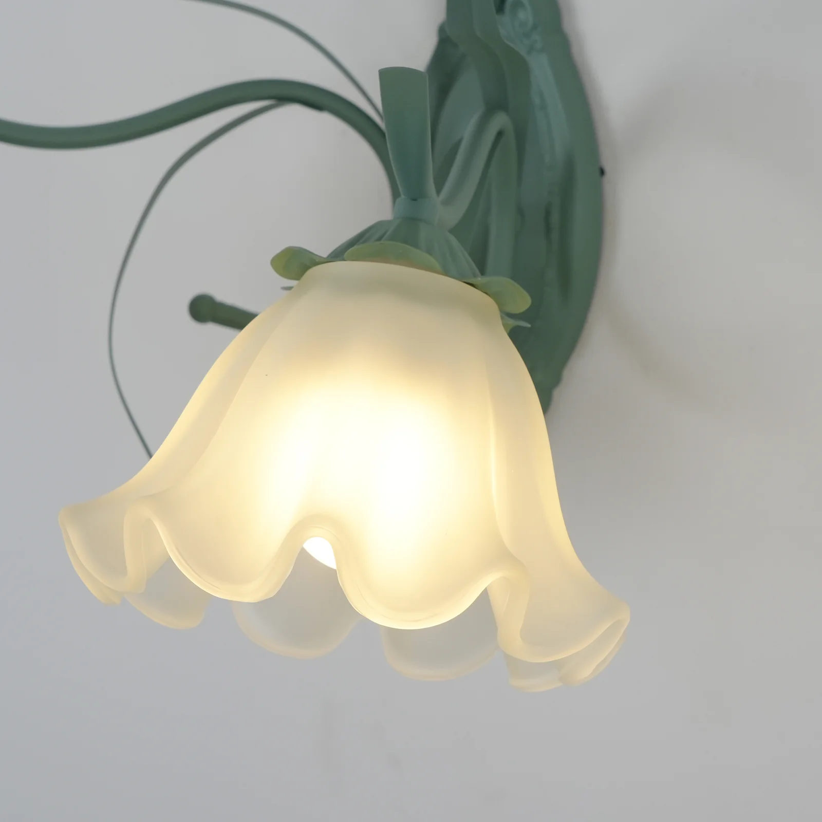 Carins Modern Hütte Blume Metall Wandleuchte Schlafzimmer Flur Badezimmer