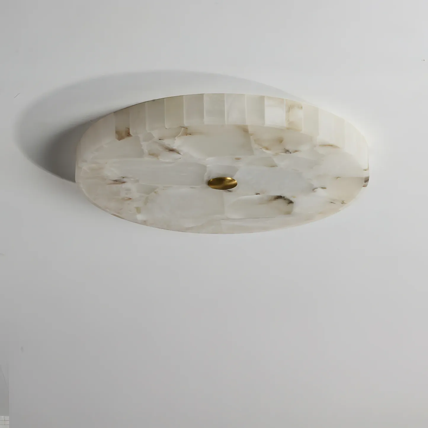 Byers Modern Minimalism LED Round Ceiling Lamp Metal Resin Bedroom Dining Room
