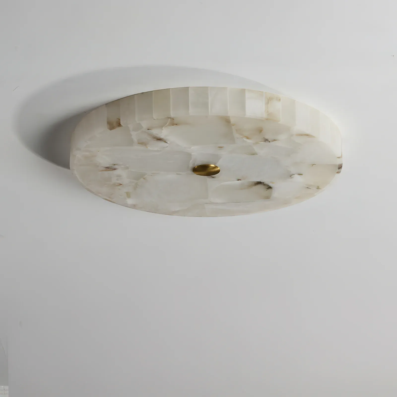 Byers Modern Minimalism LED Round Ceiling Lamp Metal Resin Bedroom Dining Room