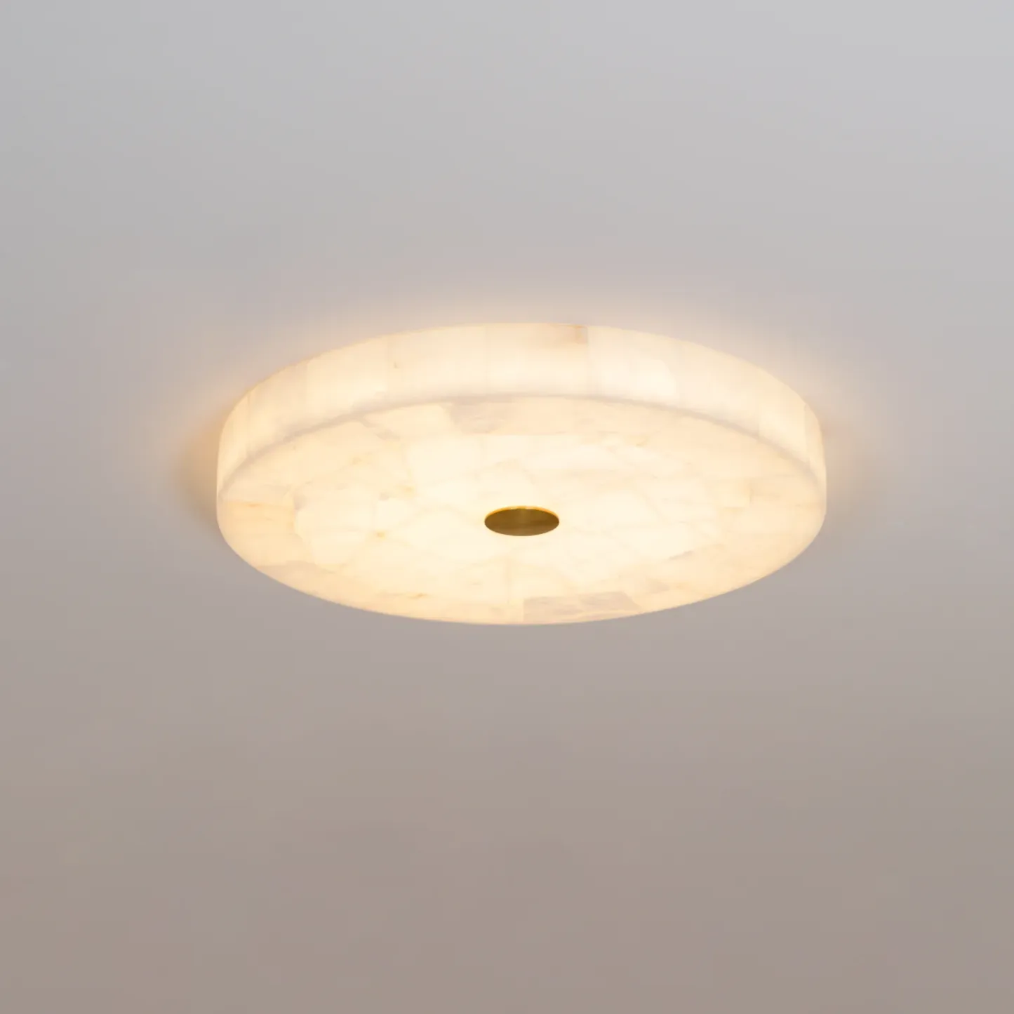 Byers Modern Minimalism LED Round Ceiling Lamp Metal Resin Bedroom Dining Room