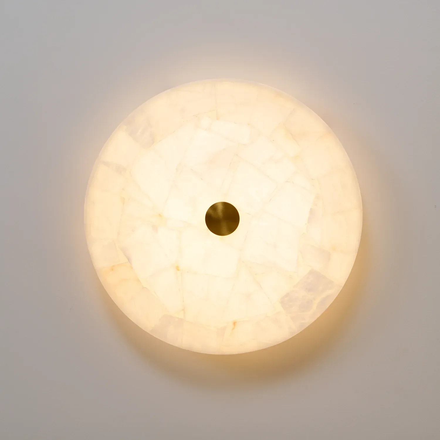 Byers Modern Minimalism LED Round Ceiling Lamp Metal Resin Bedroom Dining Room