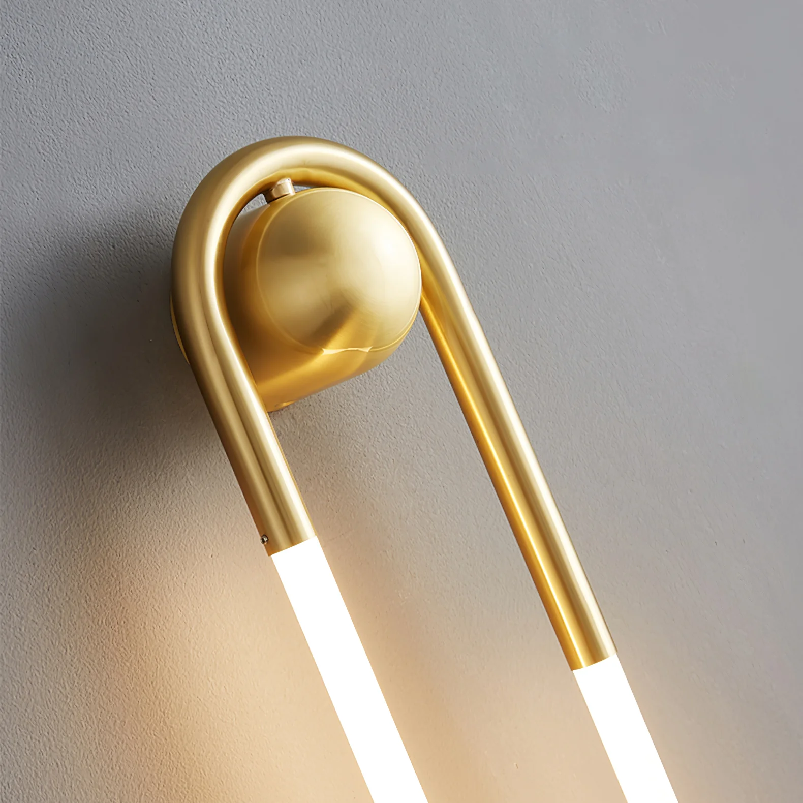 Meza Modern LED Metall Acryl Wandleuchte Schlafzimmer Wohnzimmer Flur