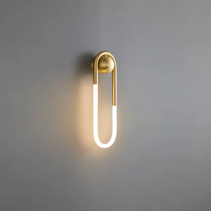 Meza Modern LED Metall Acryl Wandleuchte Schlafzimmer Wohnzimmer Flur