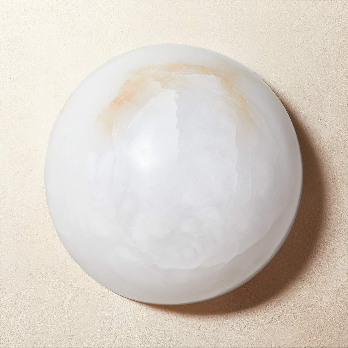 Visoliel Minimalistisch Alabaster Deckenleuchte Wandleuchte-Las Sola