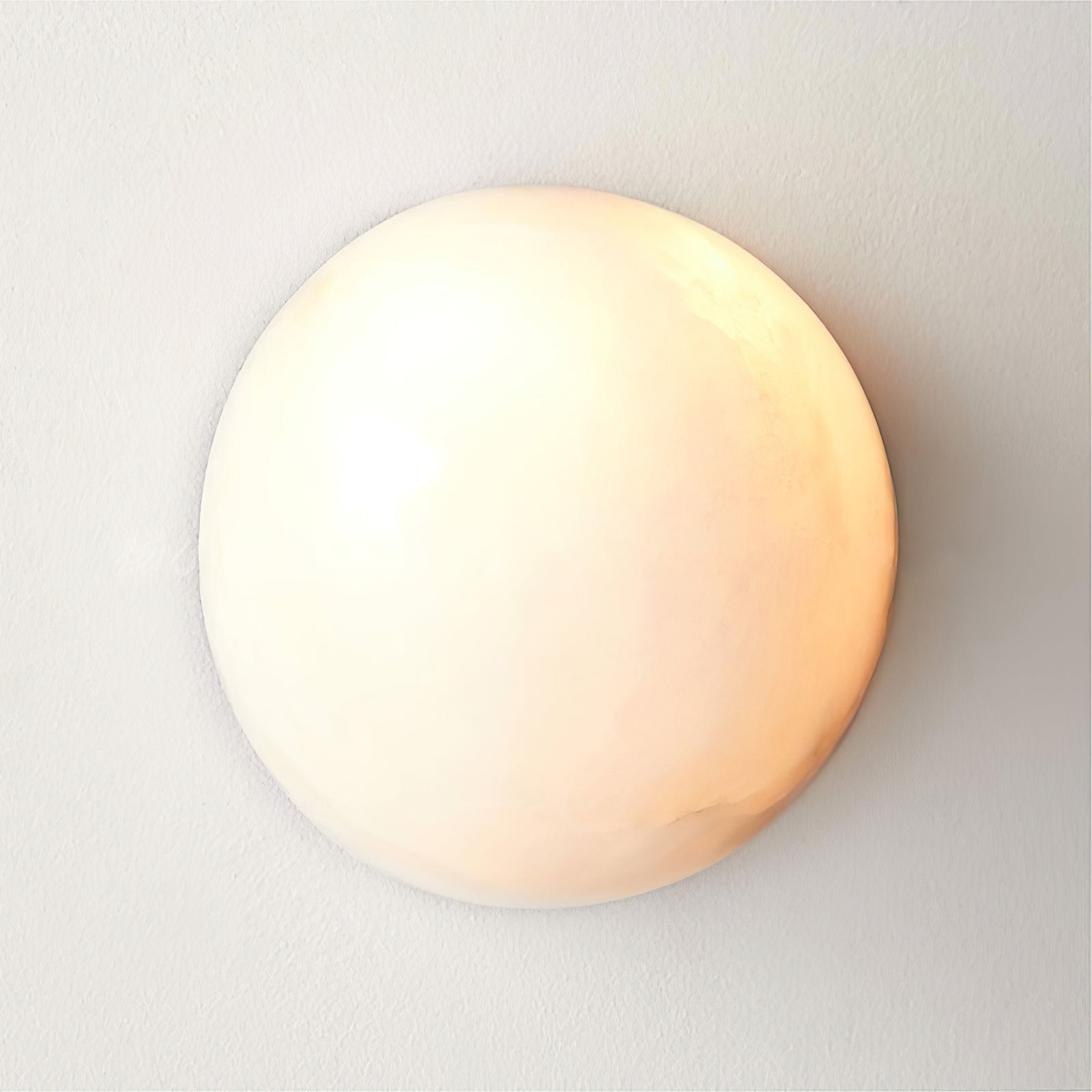 Visoliel Minimalistisch Alabaster Deckenleuchte Wandleuchte-Las Sola
