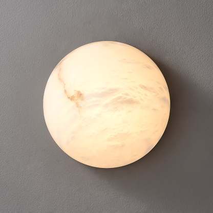 Visoliel Minimalistisch Alabaster Deckenleuchte Wandleuchte-Las Sola