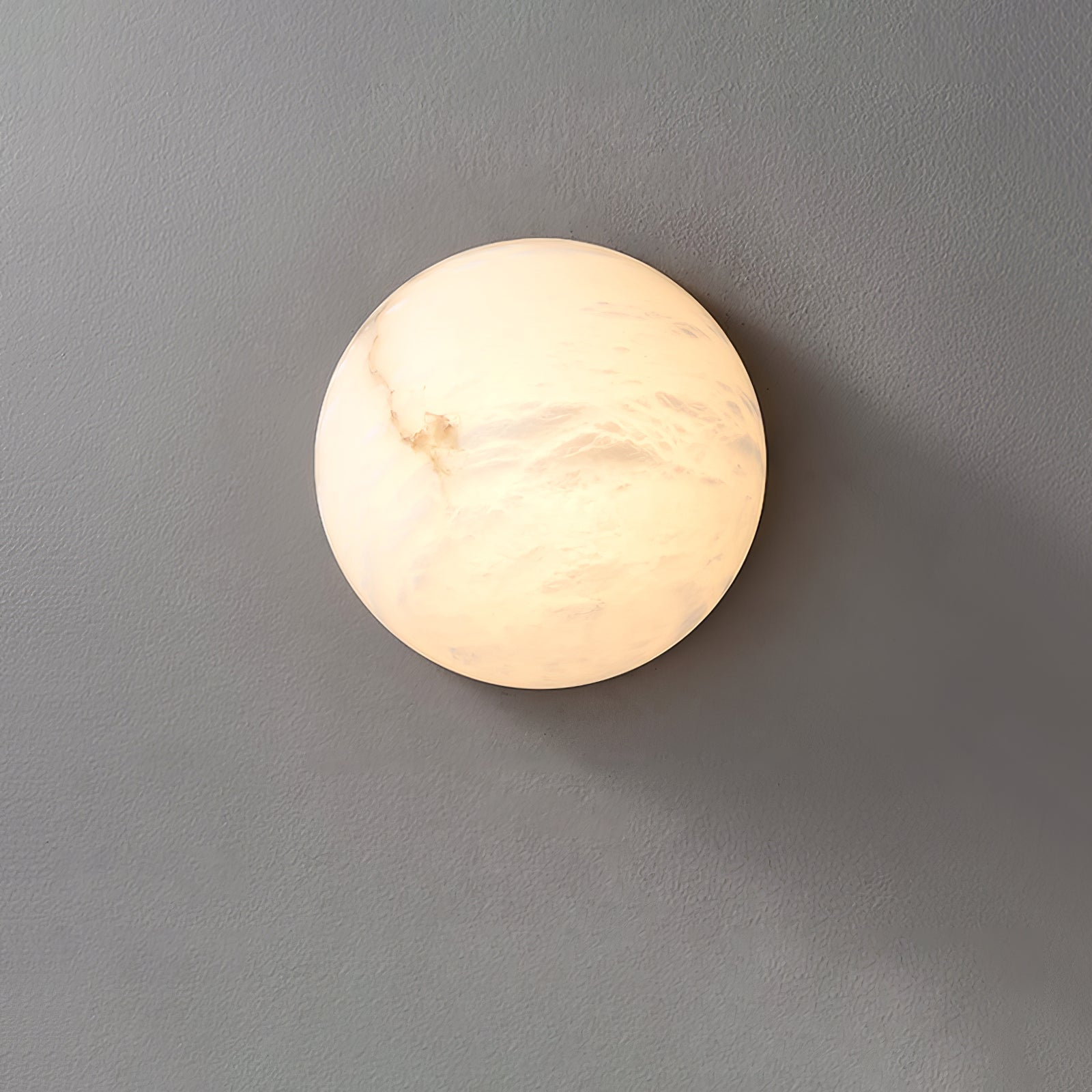 Visoliel Minimalistisch Alabaster Deckenleuchte Wandleuchte-Las Sola