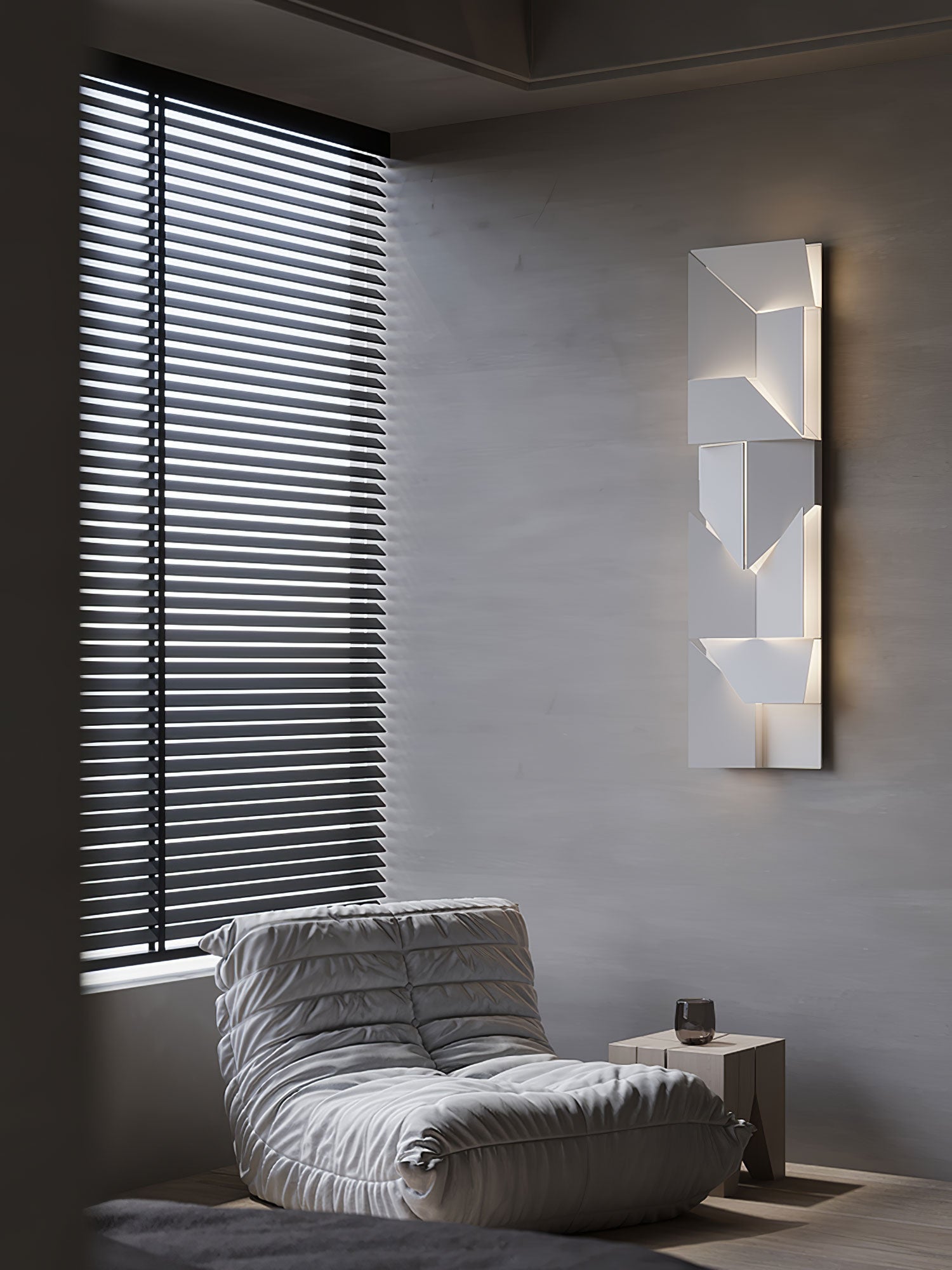 Kelsey Schatten Groß Sconce Wandleuchte-Las Sola