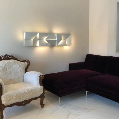 Kelsey Schatten Groß Sconce Wandleuchte-Las Sola