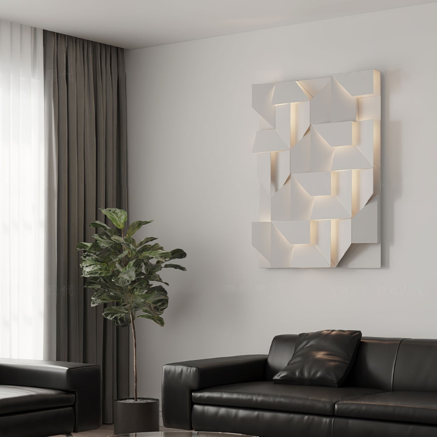 Kelsey Schatten Groß Sconce Wandleuchte-Las Sola