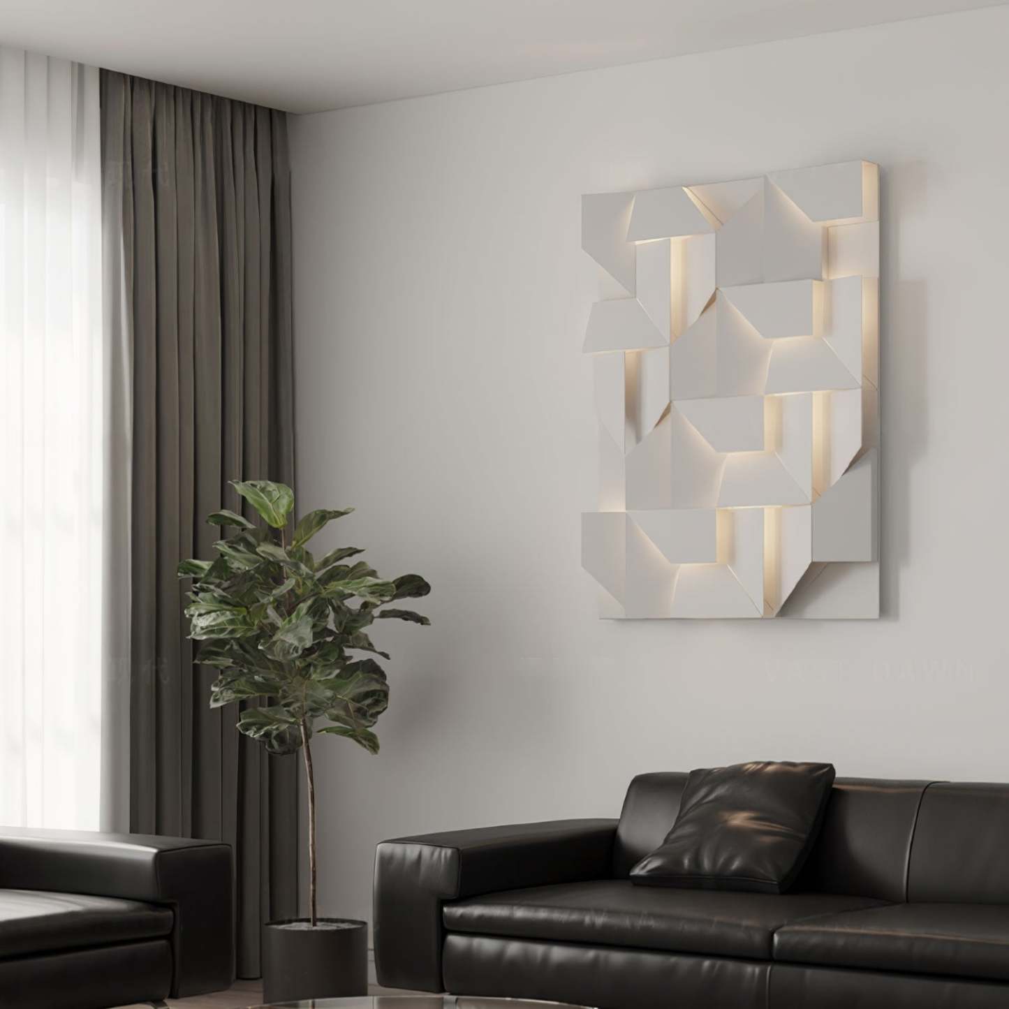 Kelsey Schatten Groß Sconce Wandleuchte-Las Sola