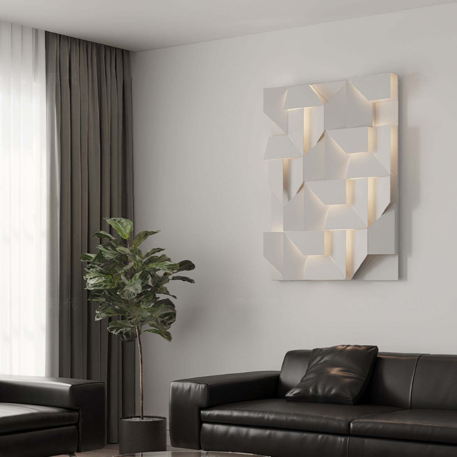 Kelsey Schatten Groß Sconce Wandleuchte-Las Sola