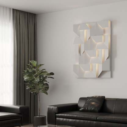 Kelsey Schatten Groß Sconce Wandleuchte-Las Sola