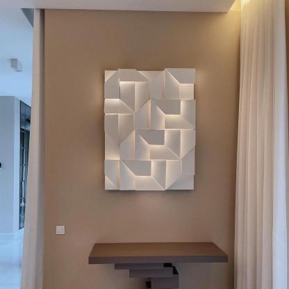 Kelsey Schatten Groß Sconce Wandleuchte-Las Sola
