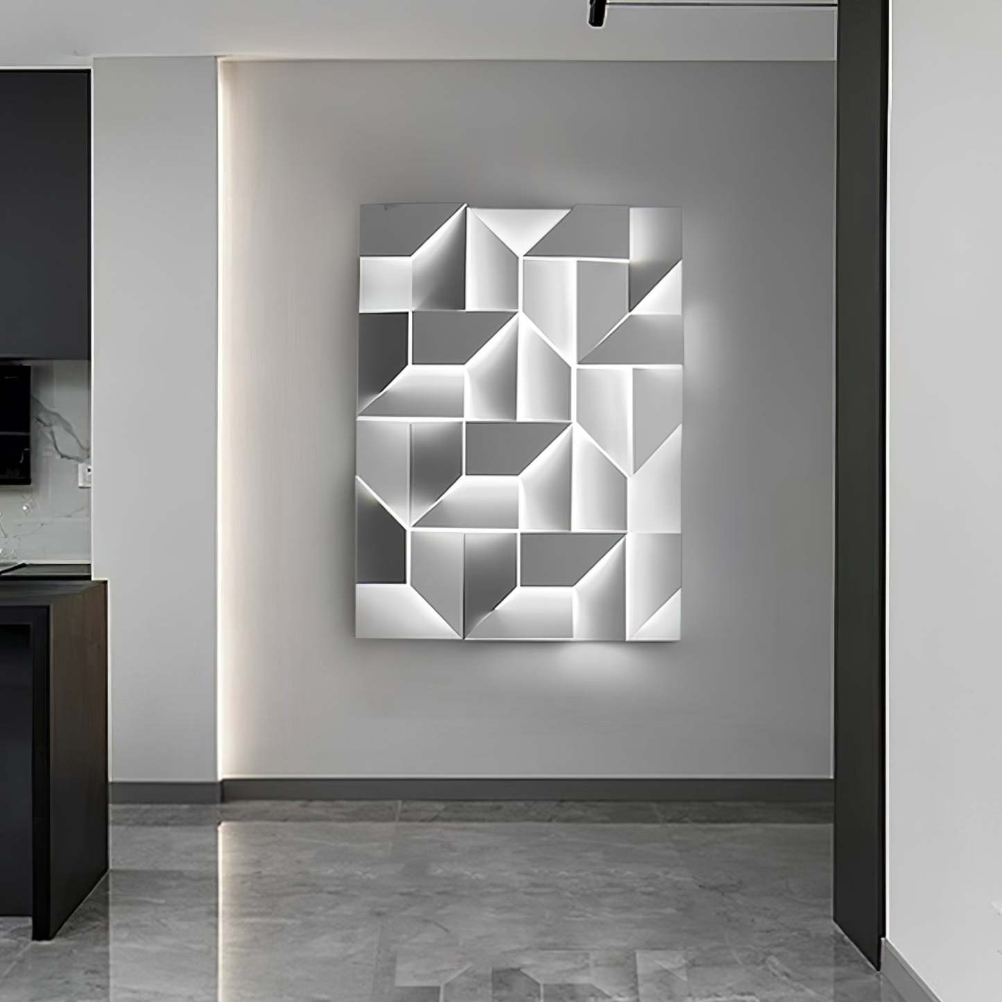 Kelsey Schatten Groß Sconce Wandleuchte-Las Sola