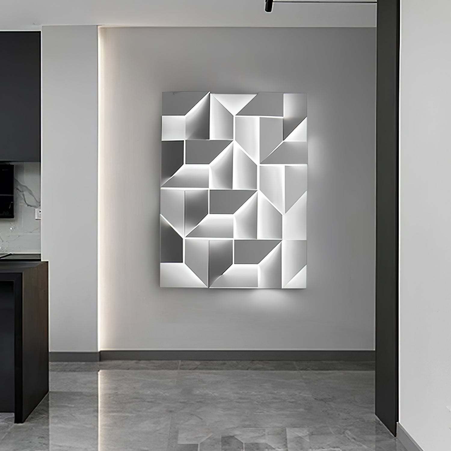 Kelsey Schatten Groß Sconce Wandleuchte-Las Sola