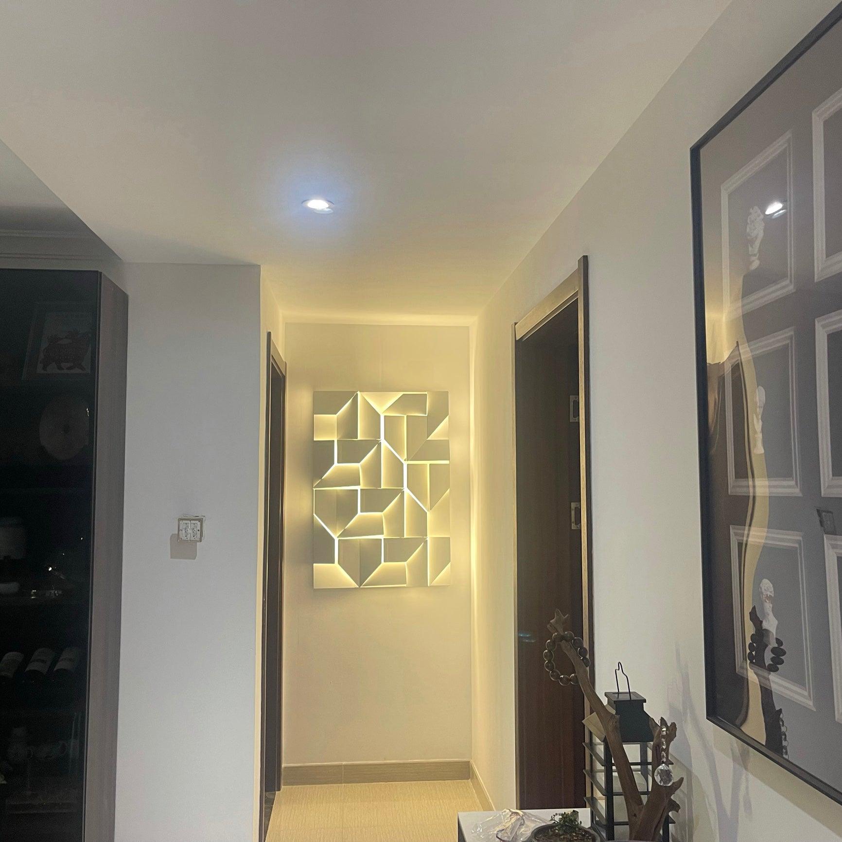 Kelsey Schatten Groß Sconce Wandleuchte-Las Sola
