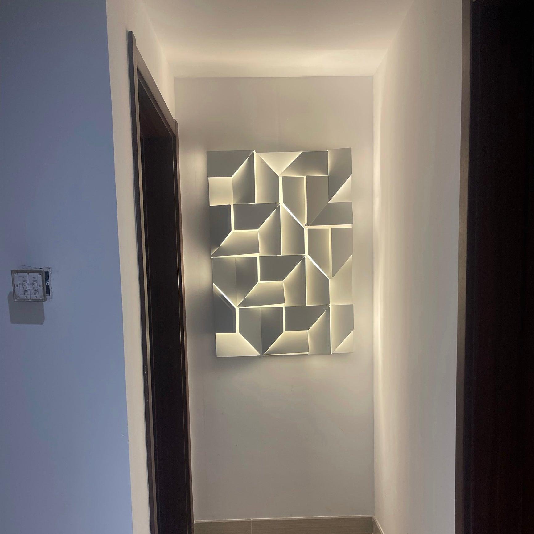 Kelsey Schatten Groß Sconce Wandleuchte-Las Sola