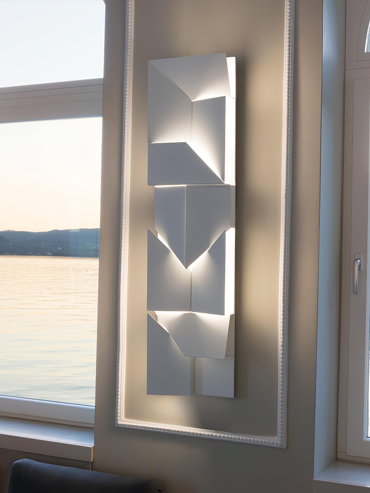 Kelsey Schatten Groß Sconce Wandleuchte-Las Sola