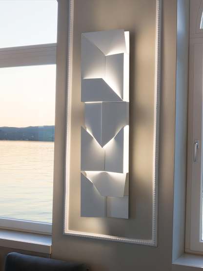 Kelsey Schatten Groß Sconce Wandleuchte-Las Sola