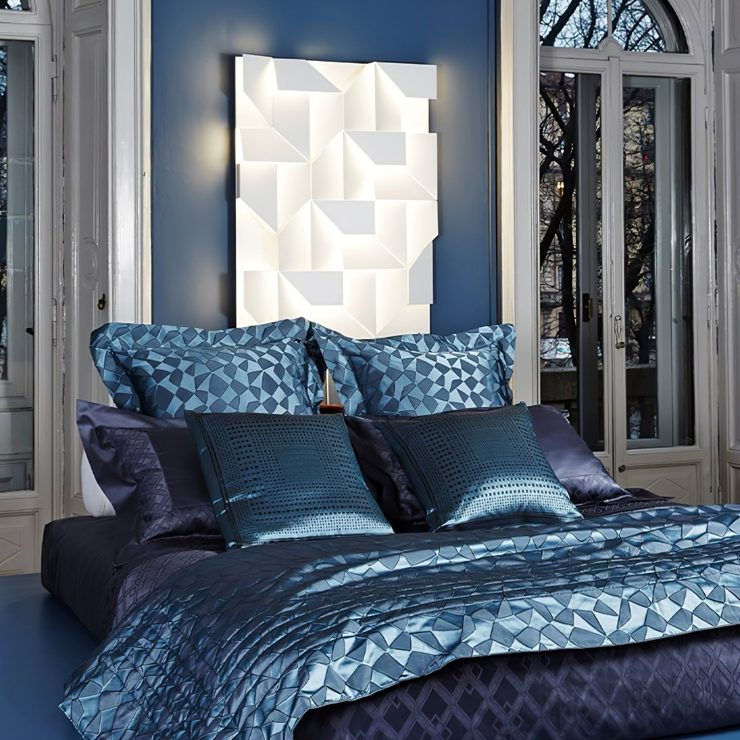 Kelsey Schatten Groß Sconce Wandleuchte-Las Sola