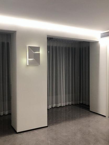 Kelsey Schatten Groß Sconce Wandleuchte-Las Sola