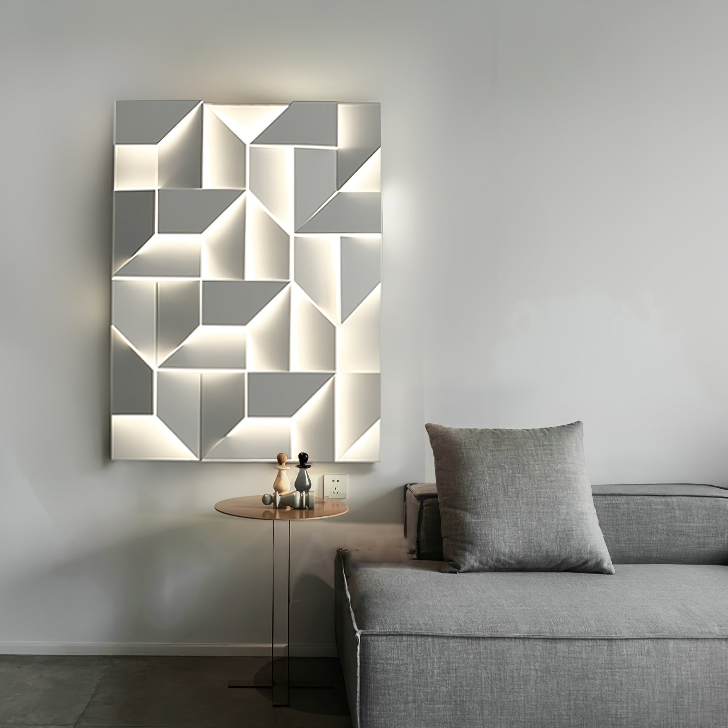 Kelsey Schatten Groß Sconce Wandleuchte-Las Sola