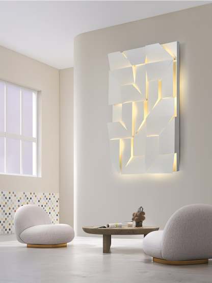 Kelsey Schatten Groß Sconce Wandleuchte-Las Sola
