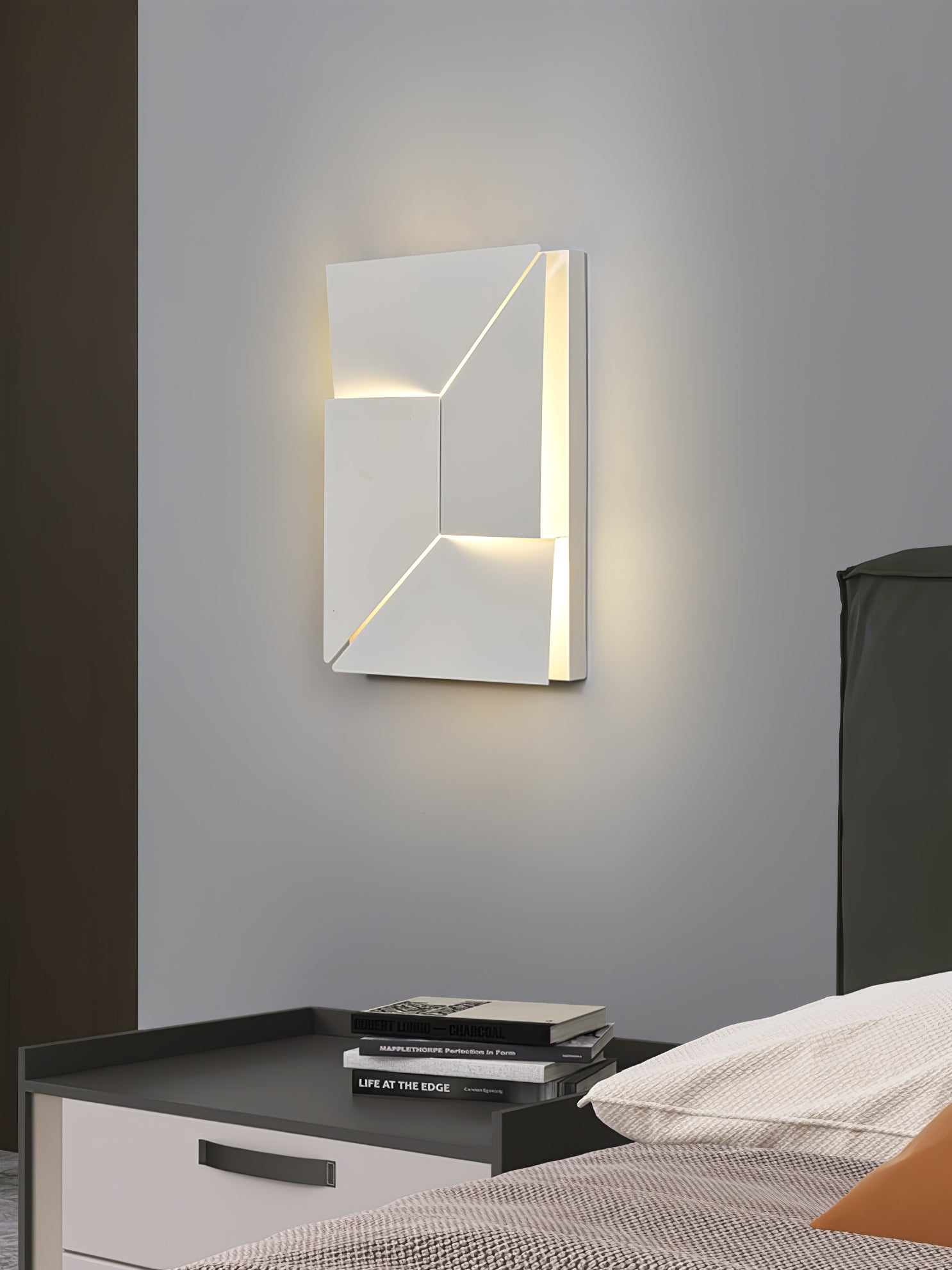 Kelsey Schatten Groß Sconce Wandleuchte-Las Sola