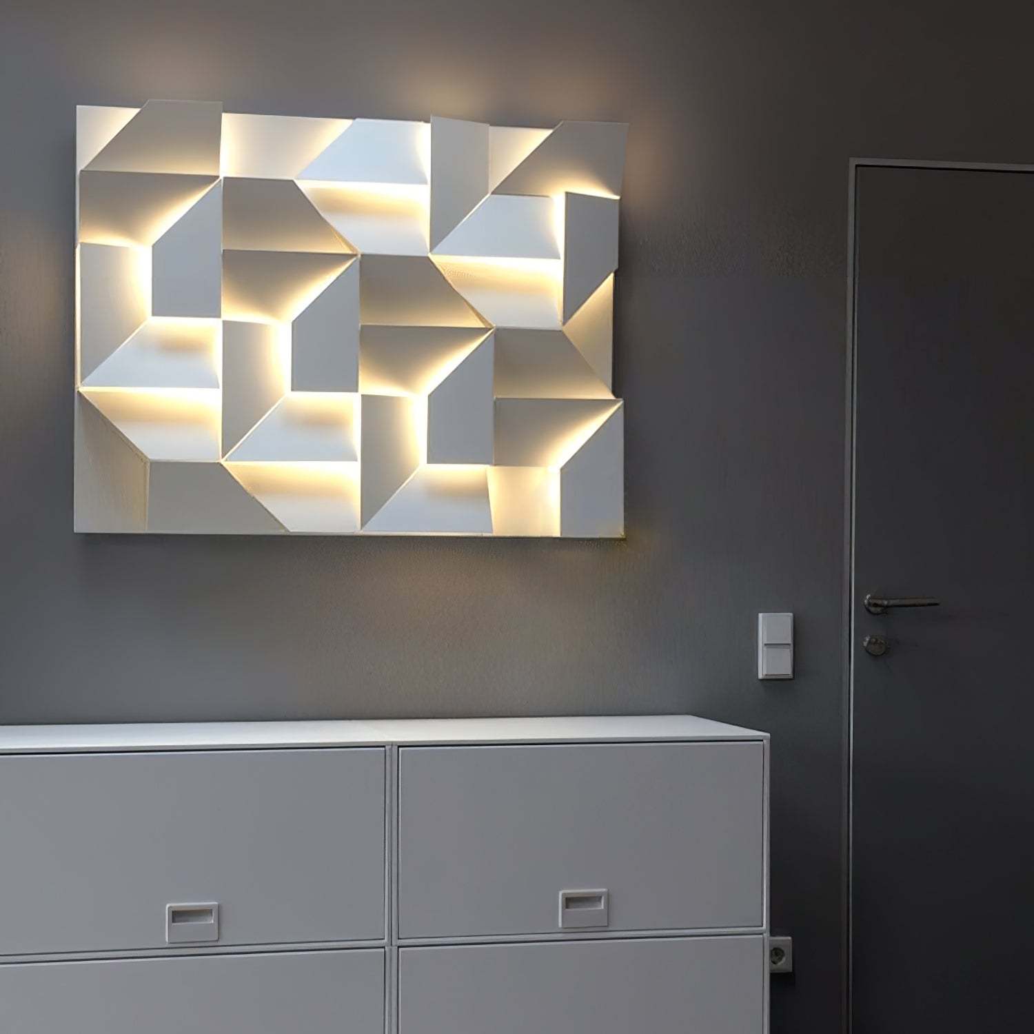 Kelsey Schatten Groß Sconce Wandleuchte-Las Sola