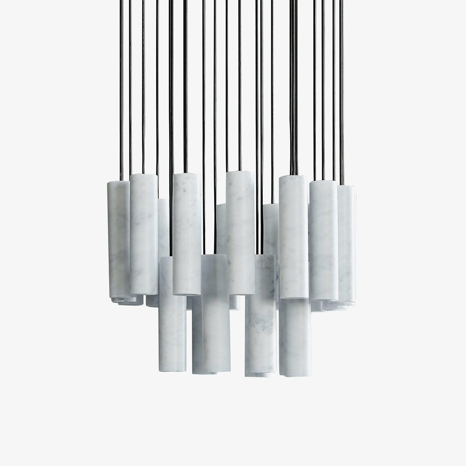 Nyxara Cluster Alabaster Pendelleuchte Treppe-Las Sola