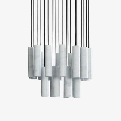 Nyxara Cluster Alabaster Pendelleuchte Treppe-Las Sola