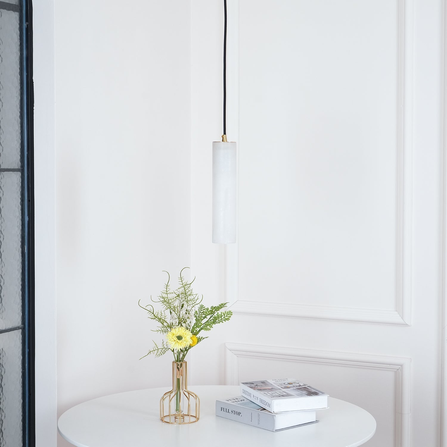 Nyxara Cluster Alabaster Pendelleuchte Treppe-Las Sola