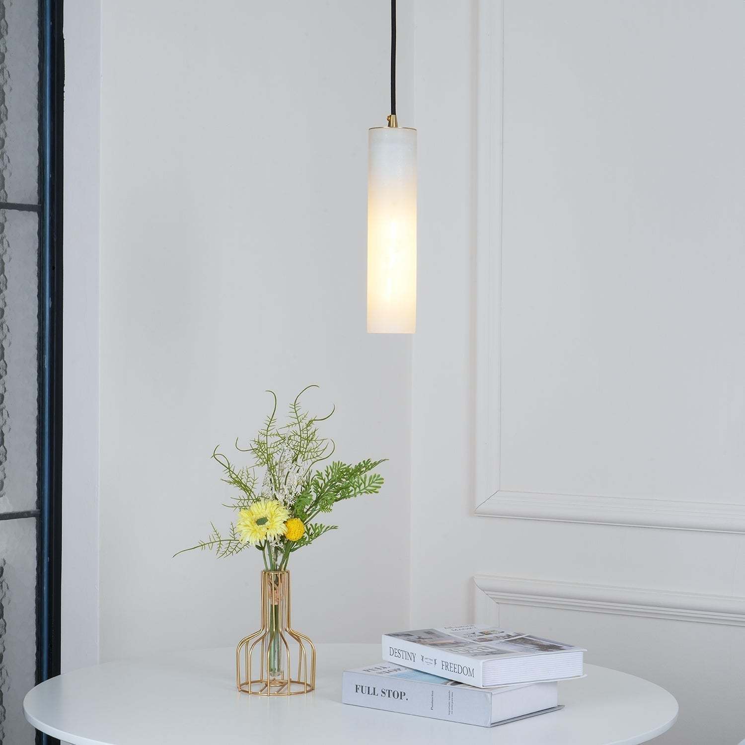 Nyxara Cluster Alabaster Pendelleuchte Treppe-Las Sola