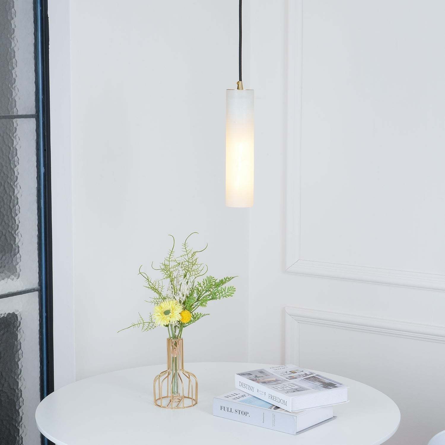 Nyxara Cluster Alabaster Pendelleuchte Treppe-Las Sola